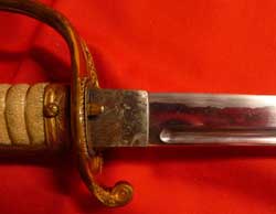 Japanese Pre-WW2 Military Officer Sword Kyu Gunto