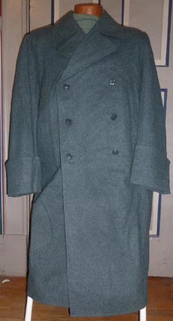 Swiss Army Overcoat New OId Stock Size 44 Long