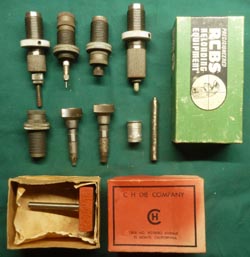 Reloading Dies 30 Carbine, 35 Remington, Misc.