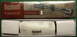 Bushnell Trophy 3-9X40 Rifle Scope New, Open Box