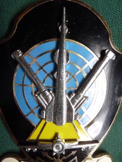 Egyptian Army Air Defense Forces Large Hat/Pocket Badge