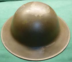 WW1 Trench Art Lamp Artillery Shell, Doughboy Helmet + Engraving
