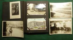 WWI Era Postcard Album - Burlington Iowa
