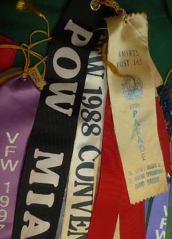 Large Lot VFW Post Flag Streamers 1982-2002
