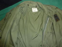 M-65 Field Jacket Size Extra Large Regular Vietnam War 1970