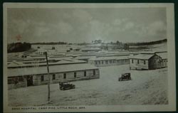 Set of WW1 Patriotic Postcards - Camp Pike, Little Rock Arkansas