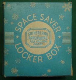 1943 Victory Garden Frozen Food Locker Boxes