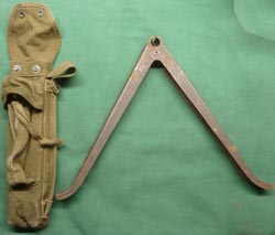 Vietnam War XM3 "Clothes Pin" Bipod with Carrying Case 1969