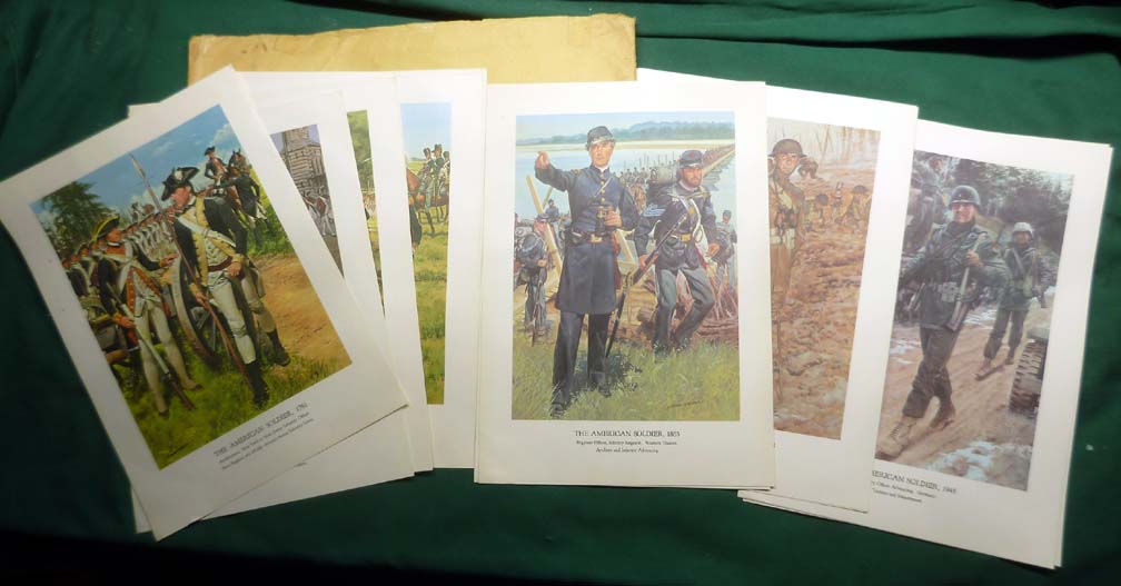 "The American Soldier" 20 9”x13” Art Prints - Sets 1 & 2