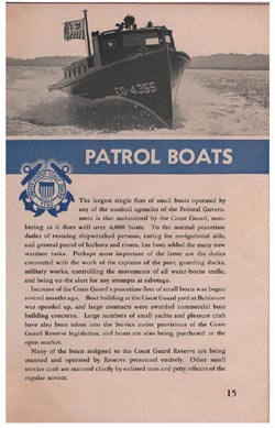 WW2 Brochure - United States Coast Guard in War and Peace