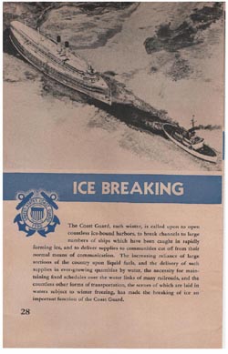 WW2 Brochure - United States Coast Guard in War and Peace