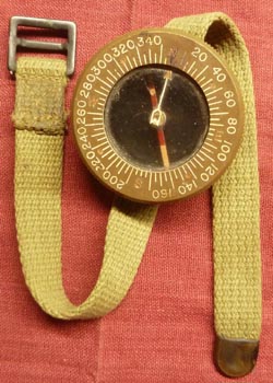 WW2 US Paratrooper Wrist Compass Superior Magneto Co - May 1944