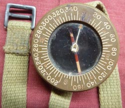 WW2 US Paratrooper Wrist Compass Superior Magneto Co - May 1944