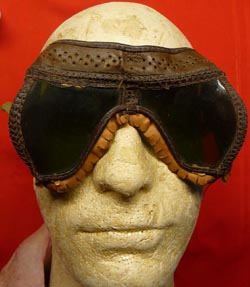 WW2 US Army Airborne Paratrooper, USAAF Survival Kit Goggles