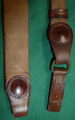 Russet Leather Cross Strap for Sam Browne Belt
