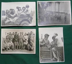 Original Photos of Army Extras Filming of 1942 Movie Wake Island