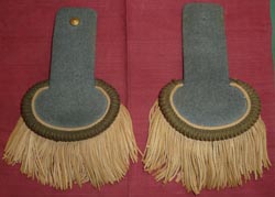 Vermont State Militia - Indian Wars Era Epaulets s/a Civil War