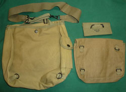 Quality Repro Musette Bag with Strap, Meat Can Pouch, Aid Pouch