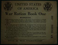 Collection of WW2 War Ration Coupon Books