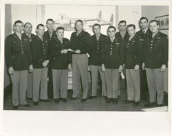 Original 8x10 Photo C-119 Flying Boxcar Pilots Circa 1945