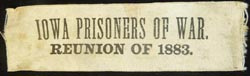 Civil War Veteran Named Grouping 19th Iowa Confederate Prisoner