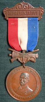 Civil War 36th State Encampment Medal - Illinois 1902