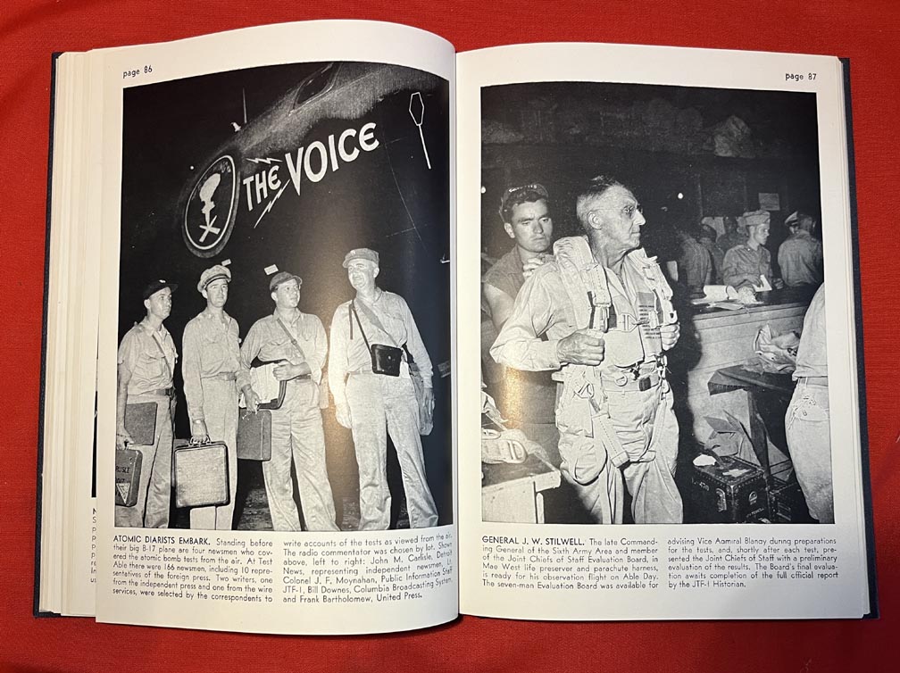 Operation Crossroads Official Pictorial Record Bikini Atoll Tests 1946 Edition