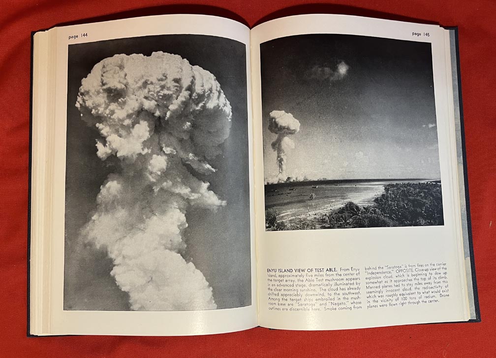 Operation Crossroads Official Pictorial Record Bikini Atoll Tests 1946 Edition