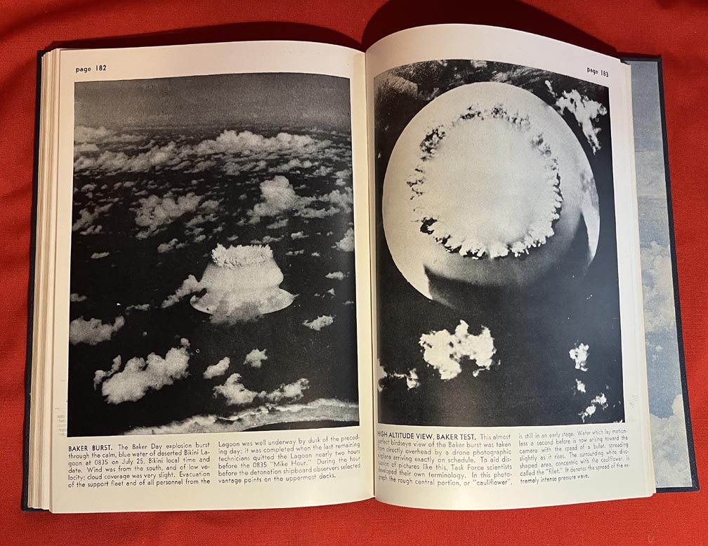Operation Crossroads Official Pictorial Record Bikini Atoll Tests 1946 Edition