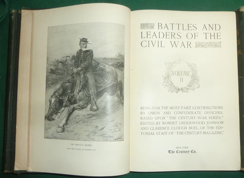 Battles and Leaders of the Civil War Volumes 1-4 - 1888 Edition