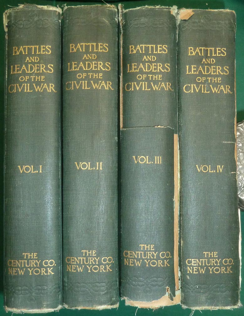 (image for) Battles and Leaders of the Civil War Volumes 1-4 - 1888 Edition