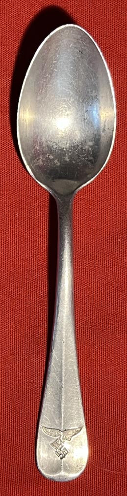 (image for) WW2 German Luftwaffe Barracks Aluminum Tea Spoon 1942