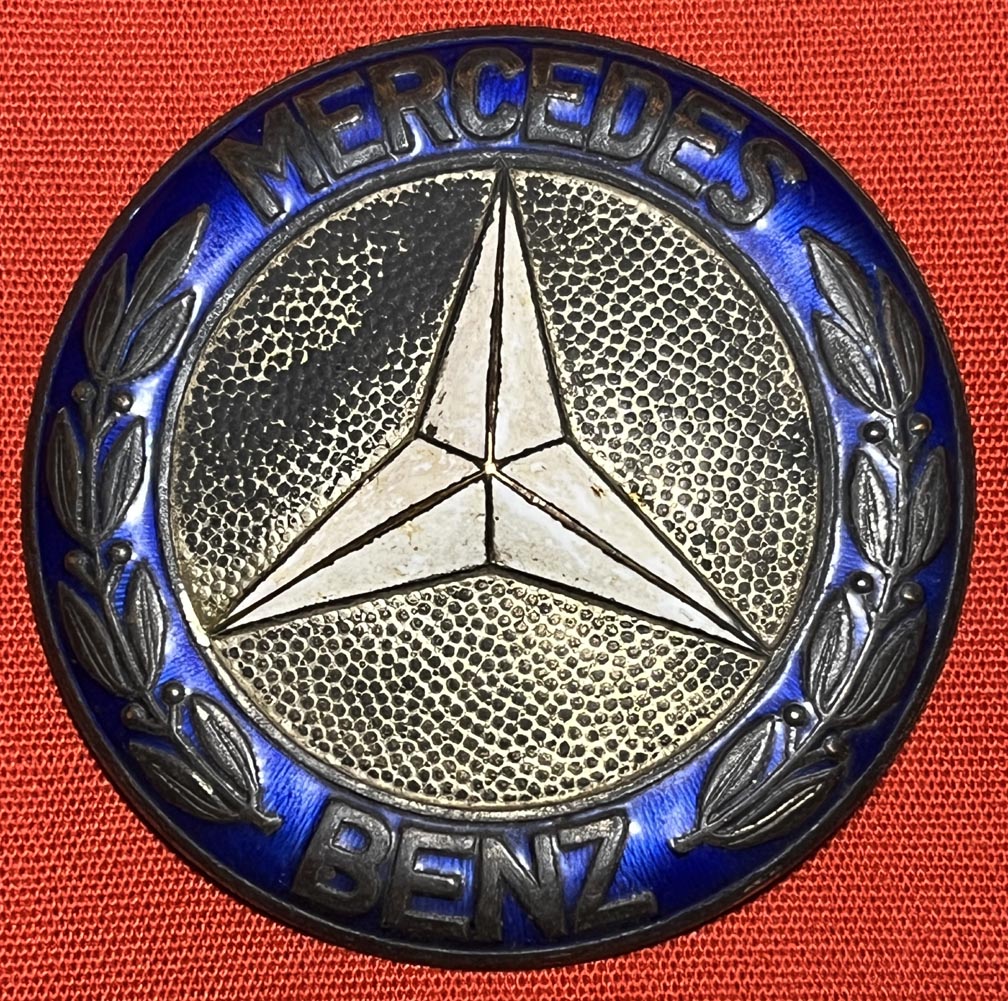 (image for) Third Reich-era Mercedes Benz Logo Badge