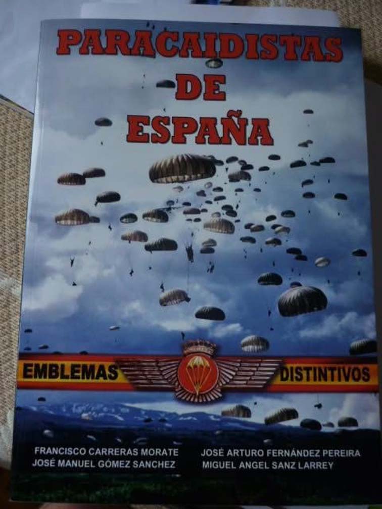 Spanish Paratrooper Large Breast Badge 96th Jump Class 1966