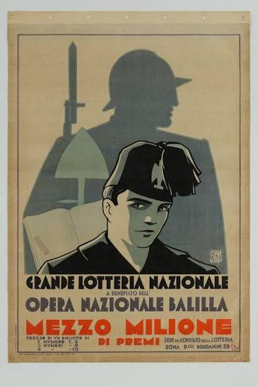 Modal Additional Images for WW2 Italian Fascist Youth Badge Opera Balilla "Follow Me"