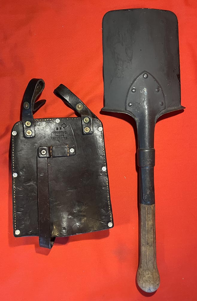 WW3 Swiss Entrenching Tool/Shovel 1939-1943 Very Clean