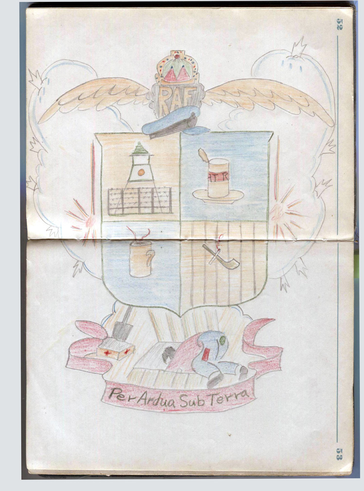 POW GROUPING CATERPILLER CLUB STALAG LUFT III (GREAT ESCAPE!)