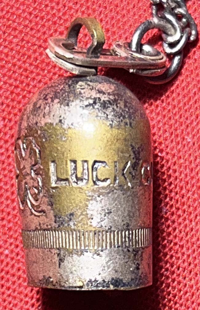 WW2 USAAF COMBAT AIRCREW GOOD LUCK CHARM CAPRI, ITALY 1944