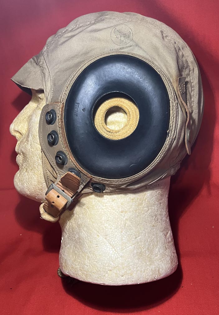 WW2 USAAF/USN Pilot's Summerweight Flying Helmet