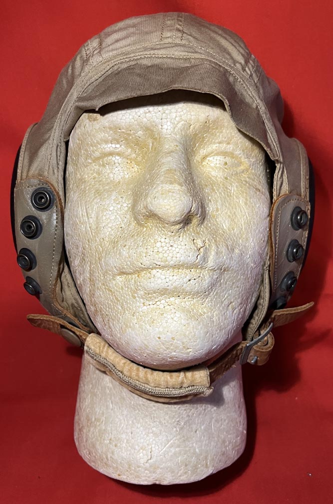 WW2 USAAF/USN Pilot's Summerweight Flying Helmet