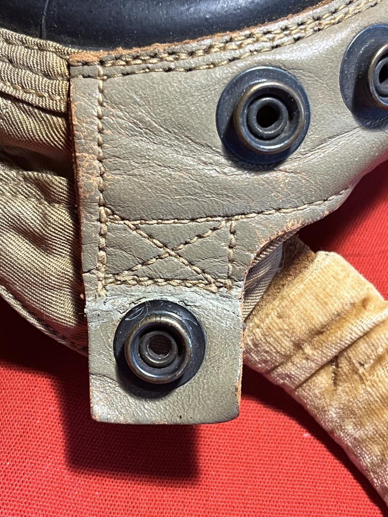 WW2 USAAF/USN Pilot's Summerweight Flying Helmet