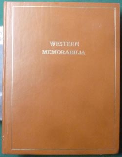Western Memorabilia - Leather-bound Edition