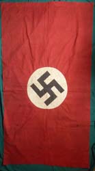 WW2 German Nazi Party Flag Double-Sided 3'x5 1/2'