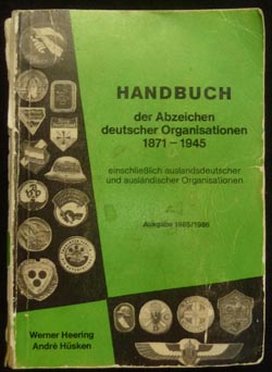 Handbuch der Abzeichen Deutscher Organisationen 1871-1945