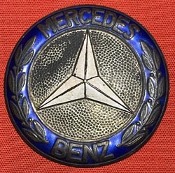 (image for) Third Reich-era Mercedes Benz Logo Badge