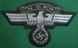 WW2 German NSKK Flatwire Kepi Cap Eagle