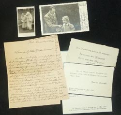 1938 Letter Group from Berlin to Sister in US - Ja fur Hitler!