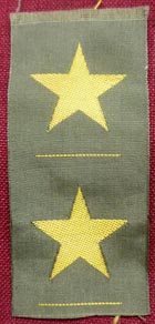 WW2 Japanese Cloth Stars for the Army Tropical Pith Helmet