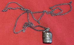 (image for) WW2 USAAF COMBAT AIRCREW GOOD LUCK CHARM CAPRI, ITALY 1944