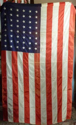 48 Star US Flag Multi-piece Satin - 46” x 74”